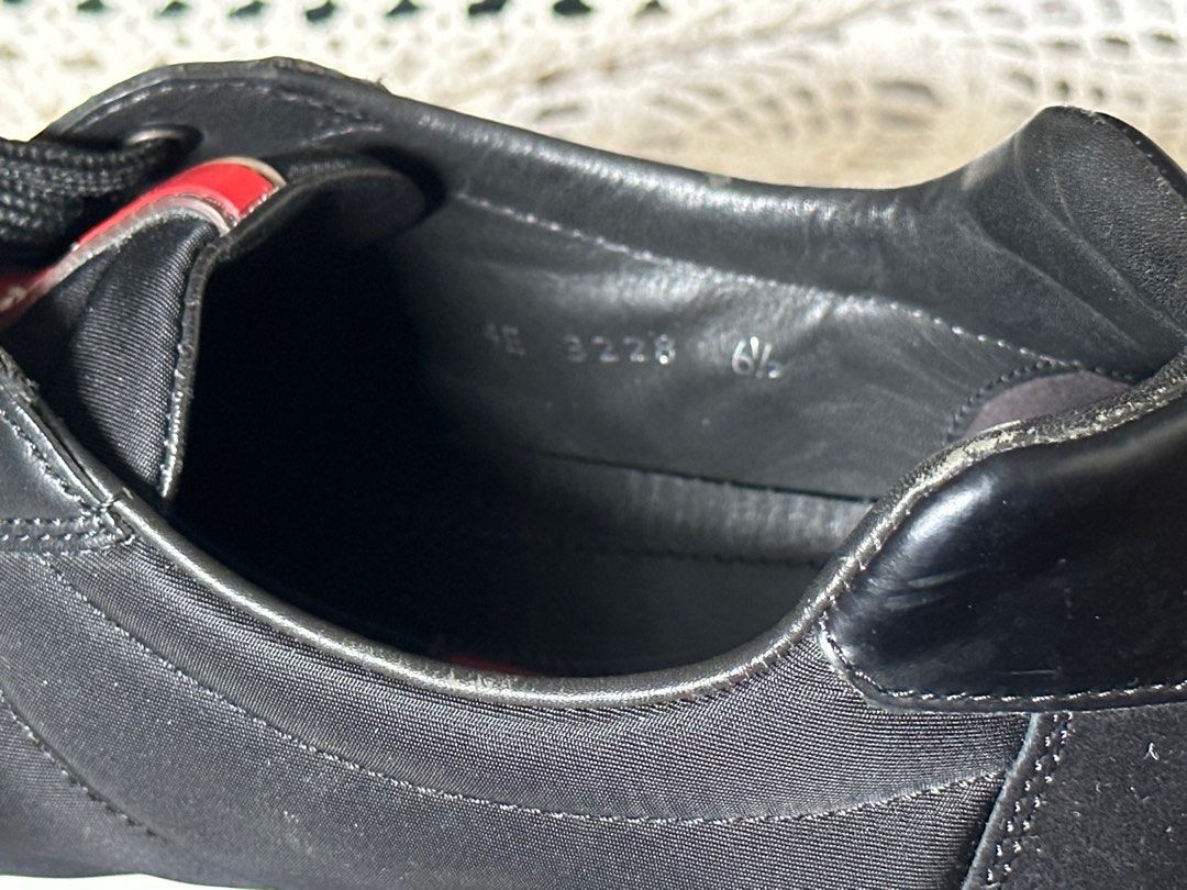 Red prada mens sneakers on sale