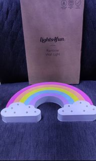 Rainbow wall light, Lights4Fun, Wall light, Kids Room, Wall Decor, Night Light,  Baby Room