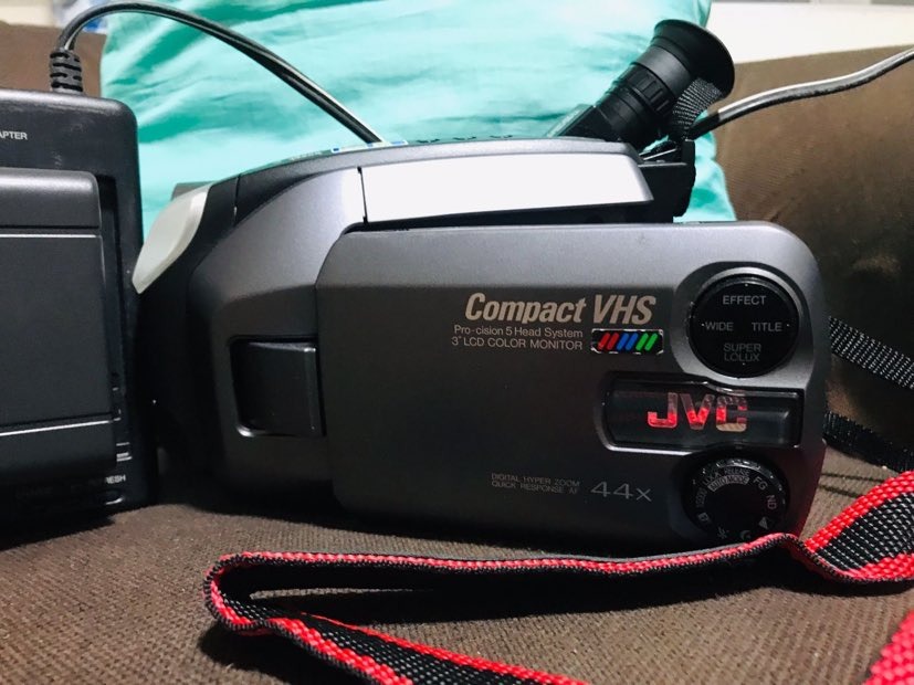 Rare Collection JVC Compact VHS Camcorder (1998), Photography, Video
