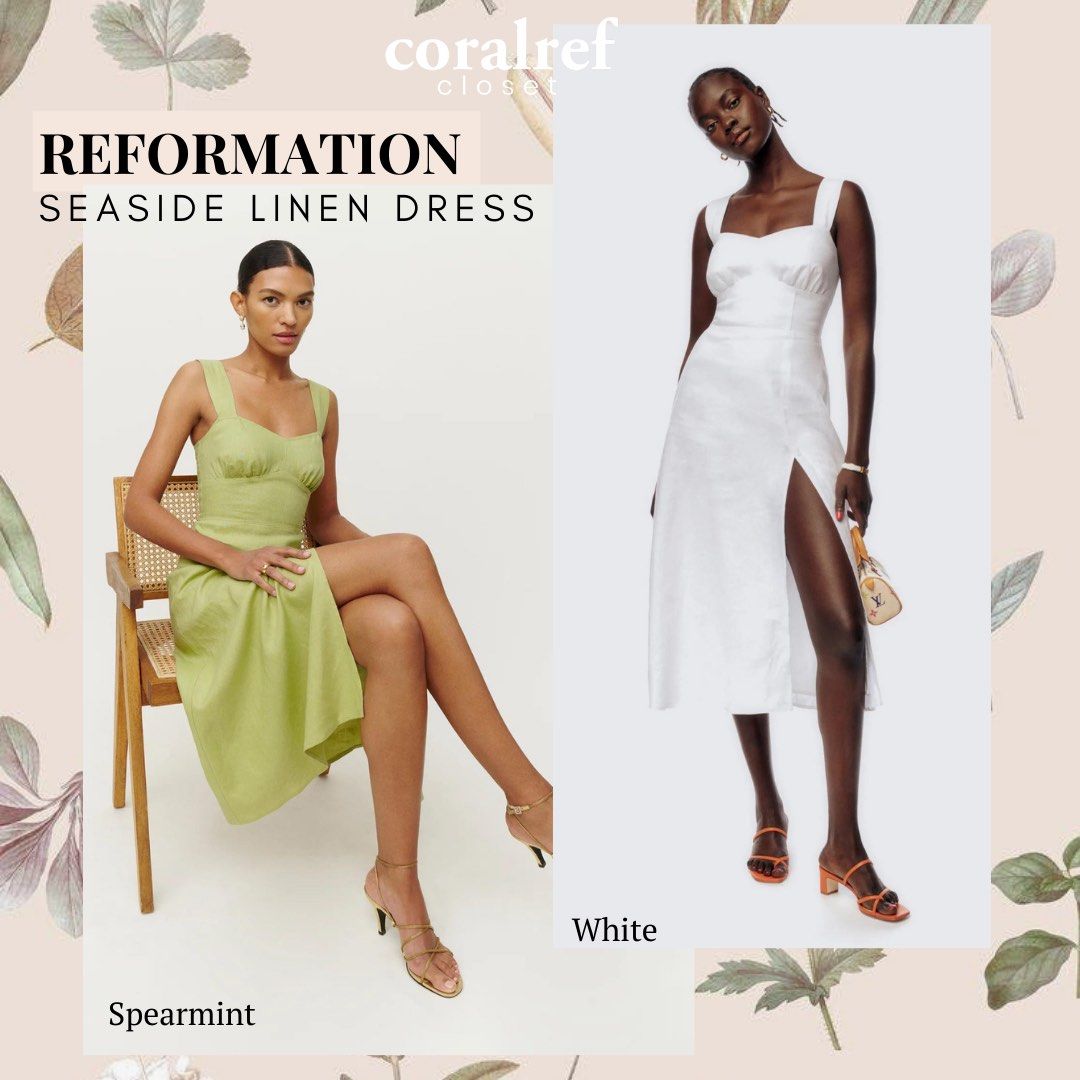 Reformation cora best sale dress