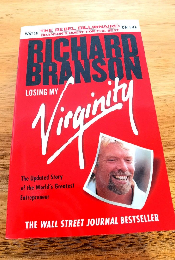 Richard Branson Losing My Virginity Book Hobbies And Toys Books And Magazines Storybooks On Carousell 4775