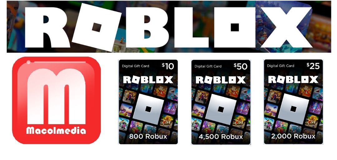 Roblox / Robux Digital Gift Card Code - Includes Exclusive Virtual