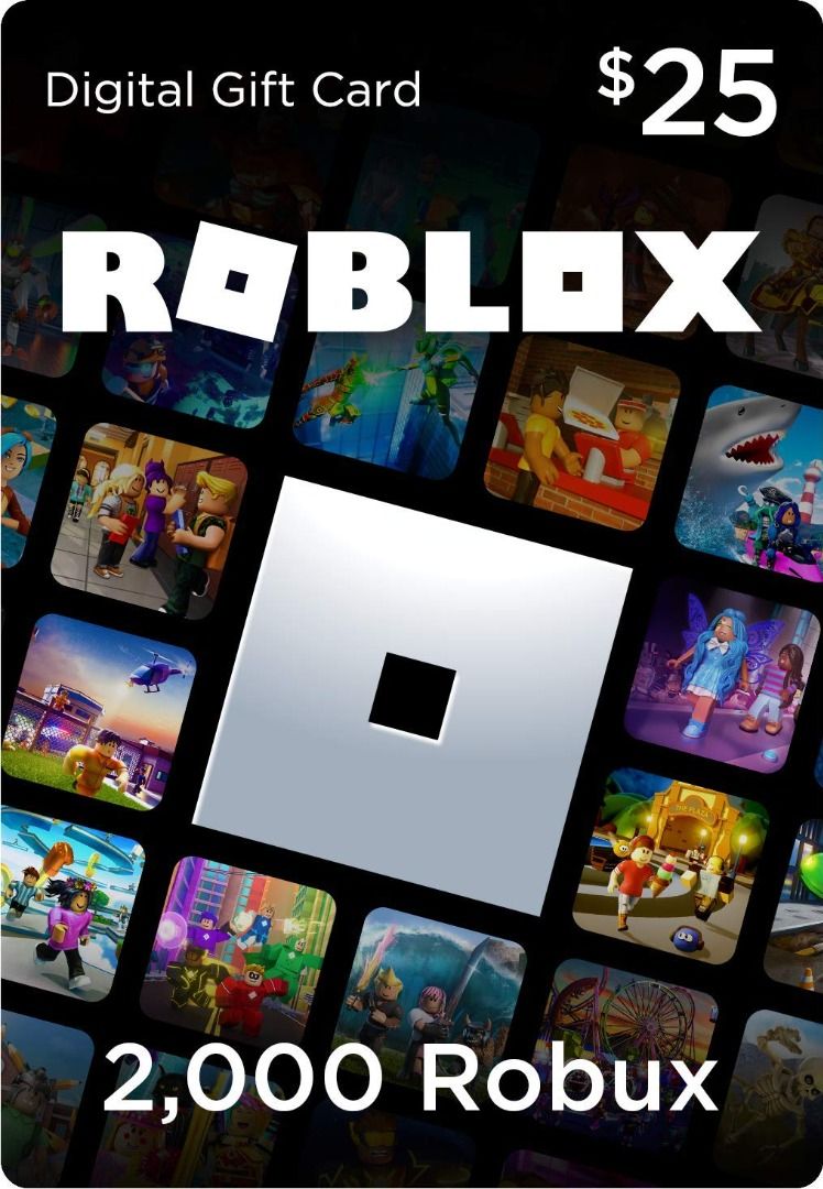 Roblox Gift Card 10,25$ , Video Gaming, Video Games, Others on Carousell