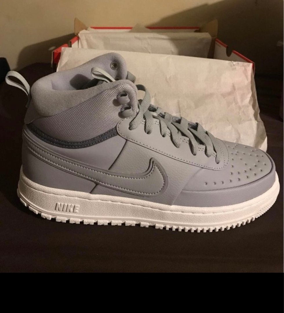 RUSH: Nike Men s Court Vision Mid Winter Shoes Wolf Grey Men #39 s