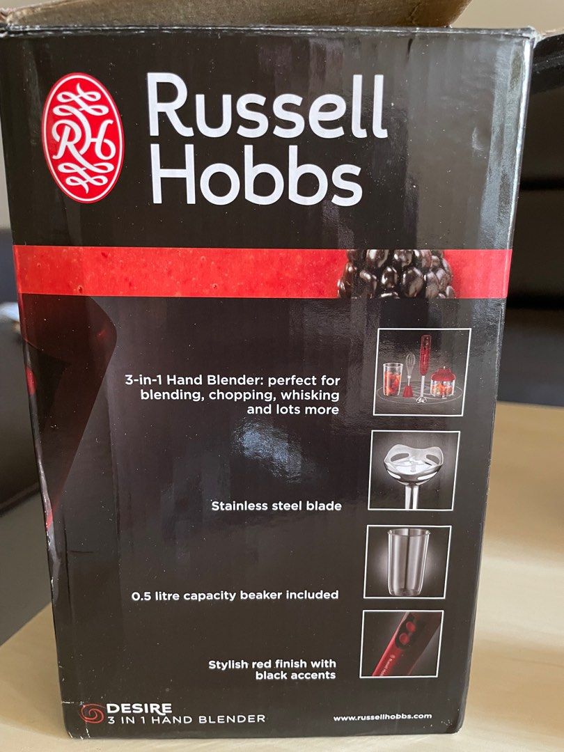 Russell Hobbs 3 in 1 Hand Blender, TV & Home Appliances, Kitchen