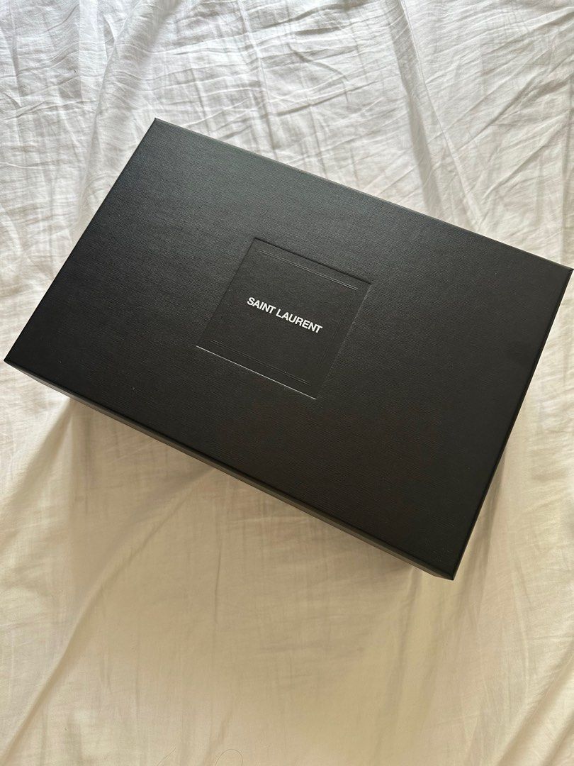 Saint Laurent Box, Luxury, Bags & Wallets on Carousell