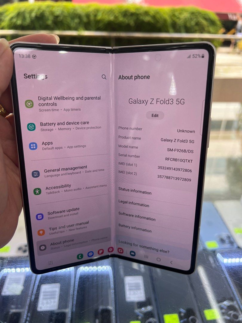 Samsung Z Fold 3 256gb, Mobile Phones & Gadgets, Mobile Phones, Android