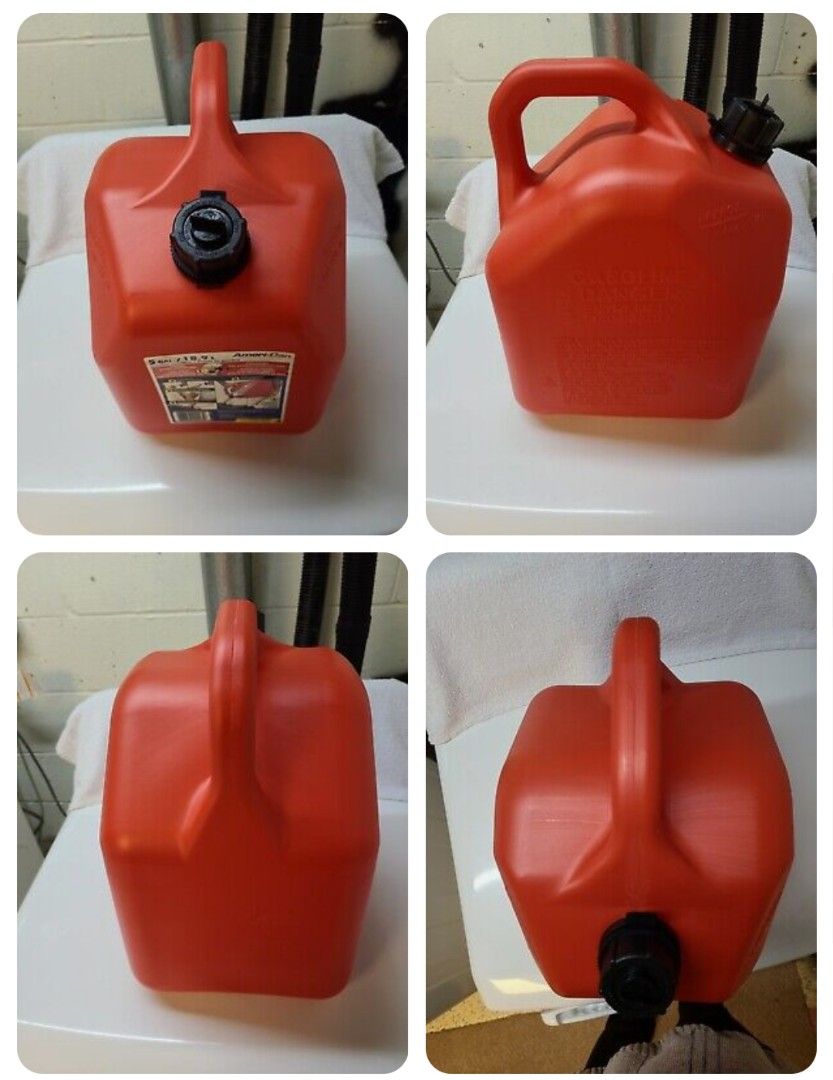 Scepter Gasoline Container Can 5 gallons 18.9 Liters Diesel Kerosene Fuel Fluid Storage Made in