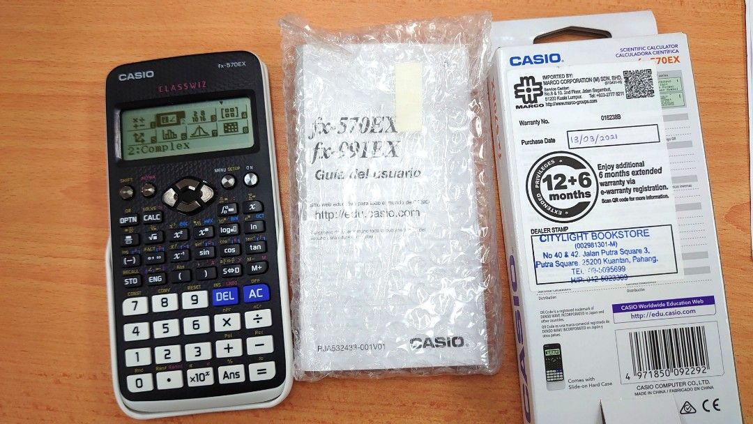 New casio hotsell calculator 2021