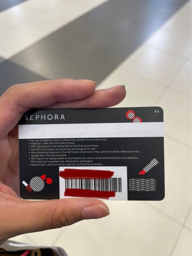 Sephora Gift Card Tickets Vouchers Store Credits on Carousell