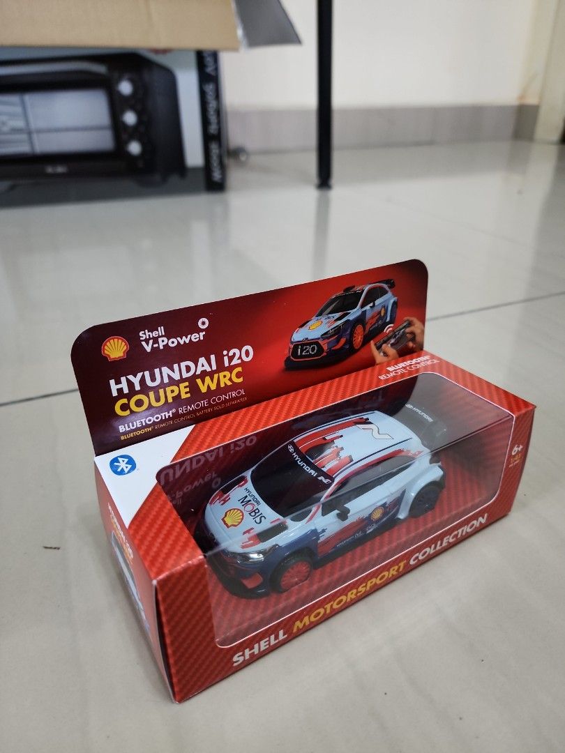 Shell remote control car hyundai i20 coupe WRC, Hobbies & Toys, Toys & Games on Carousell