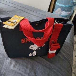 Snoopy Blue colour sling bag from Korea