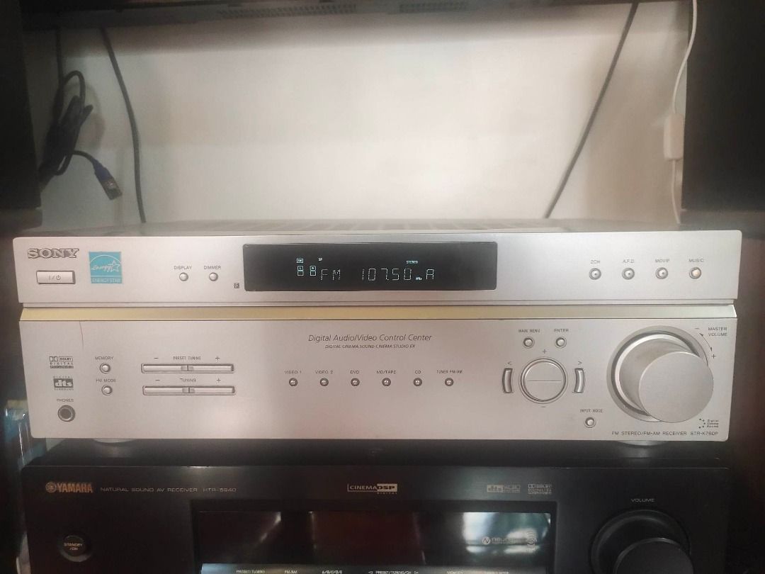 SONY AM - FM RECEIVER & AMPLIFIER STR - K760P, Audio, Soundbars ...