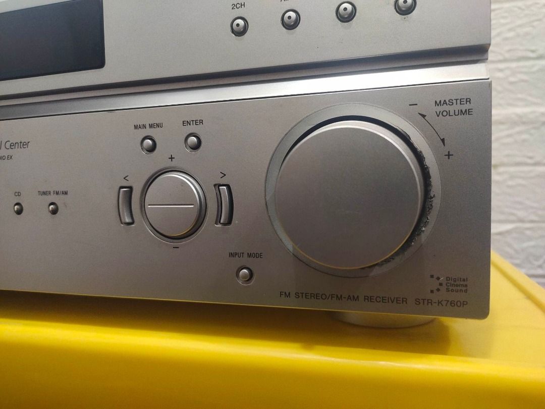 SONY AM - FM RECEIVER & AMPLIFIER STR - K760P, Audio, Soundbars ...