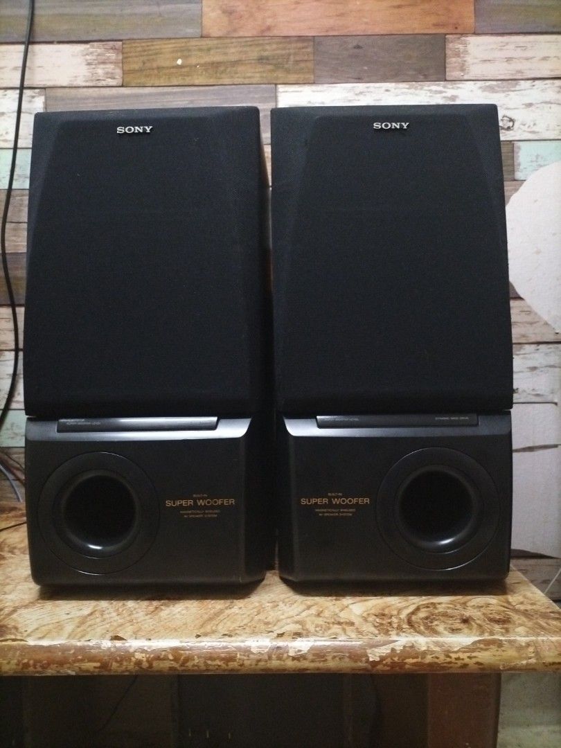 Sony speaker box, Audio, Soundbars, Speakers & Amplifiers on Carousell