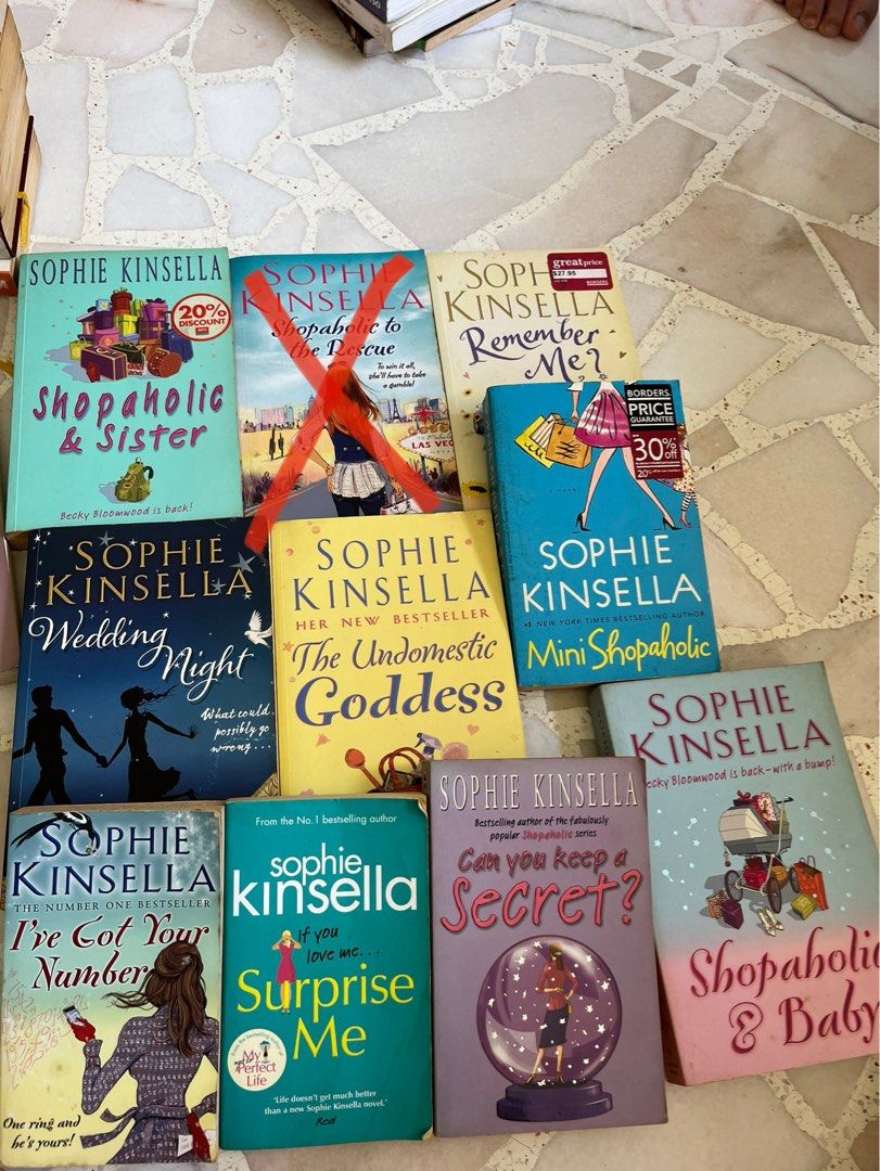 Sophie kinsella books, Hobbies & Toys, Books & Magazines, Fiction & Non ...