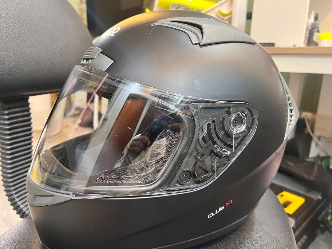 Sparco Helmet Club X1-DOT M White