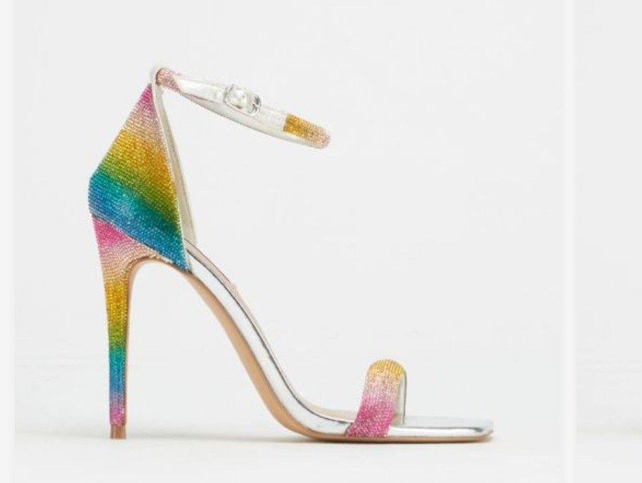 Steve Madden No Doubt R Heels Rainbow Multi Women s Fashion