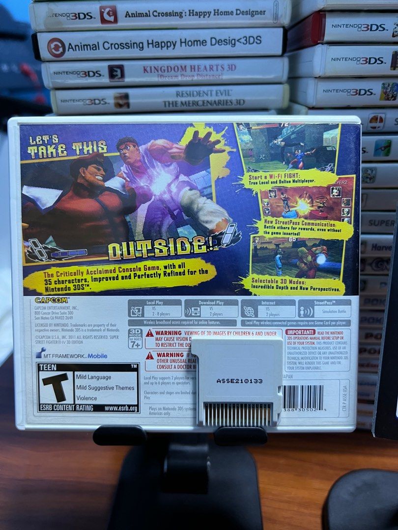 Super Street Fighter™ IV 3D Edition, Nintendo 3DS games, Games