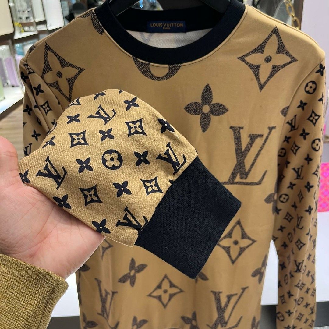 Louis Vuitton Logo All Over Printed Hoodie And Leggings - Tagotee