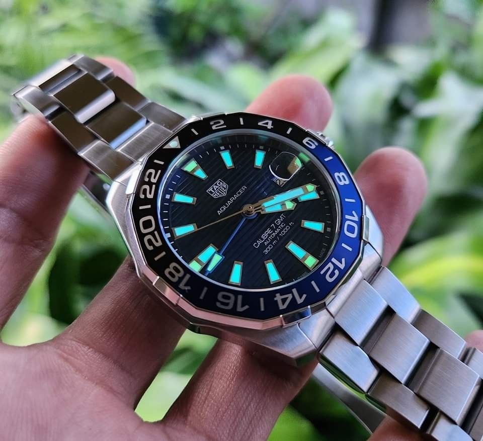 Tag heuer 2025 aquaracer gmt batman