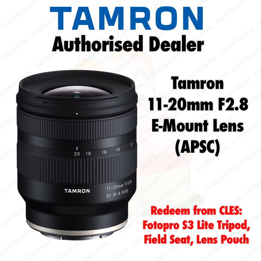 Tamron 1120mm F2.8 EMount Lens (APSC), Photography, Lens & Kits on