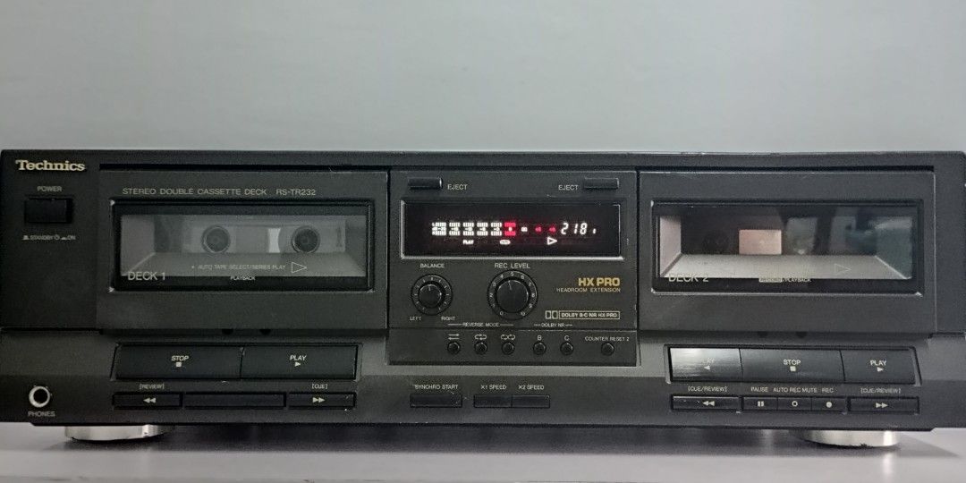 Technics Cassette Deck, Audio, Other Audio Equipment on Carousell