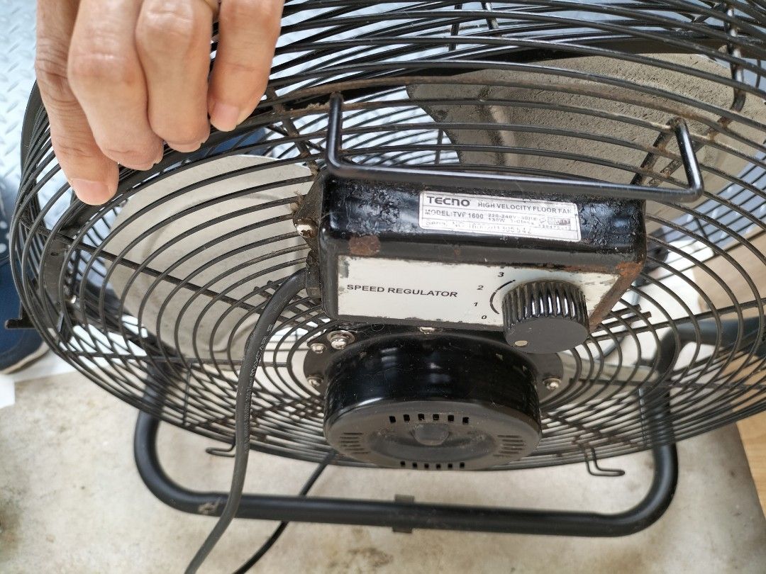 Techno Heavy duty fan pls read descriptions, Furniture & Home Living