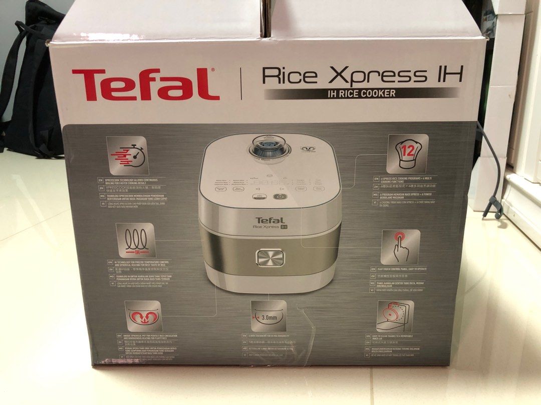 Tefal Rice Xpress IH Rice Cooker RK7621, TV & Home Appliances, Kitchen