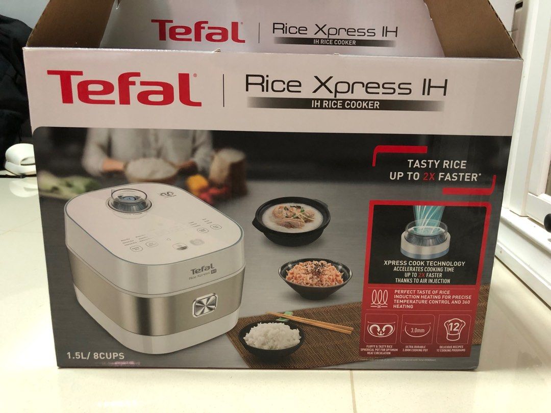 Tefal Rice Xpress IH Rice Cooker RK7621, TV & Home Appliances, Kitchen