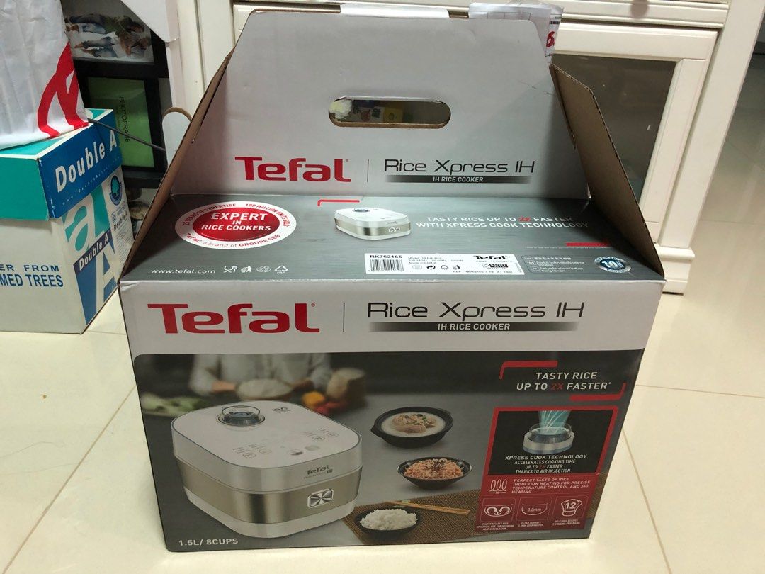 Tefal Rice Xpress IH Rice Cooker RK7621, TV & Home Appliances, Kitchen
