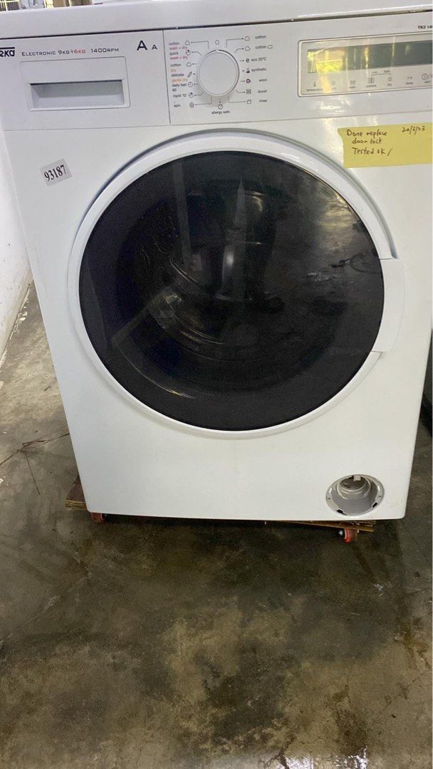 TEKA 9/6KG FrontLoad Washing Machine with Dryer (93187), TV & Home