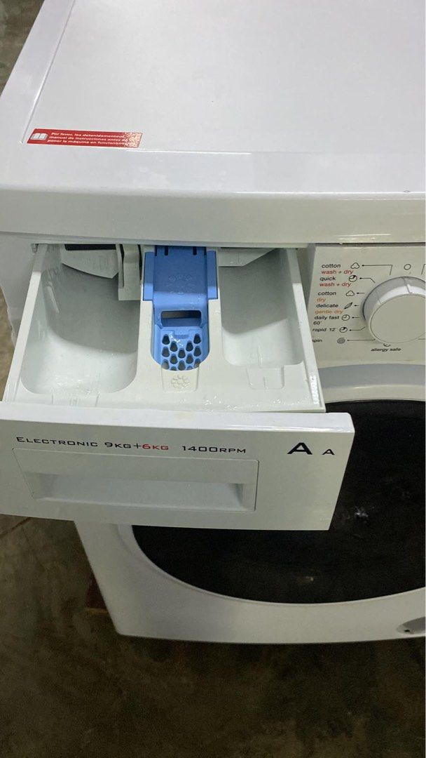 TEKA 9/6KG FrontLoad Washing Machine with Dryer (93187), TV & Home