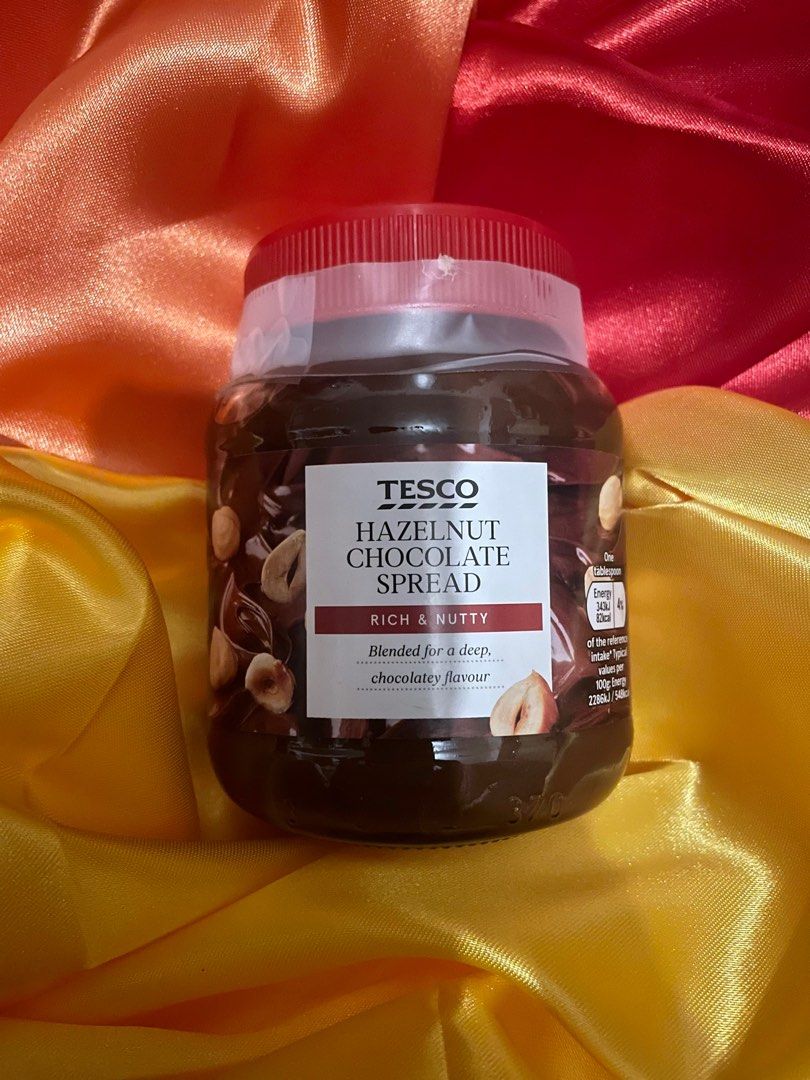 Tesco Hazelnut Chocolate Spread 400g, Food & Drinks, Other Food