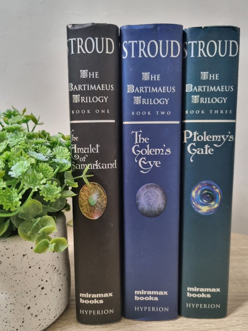 The Bartimaeus Trilogy Book 1,2 &3 (Hardbound), Hobbies & Toys, Books ...