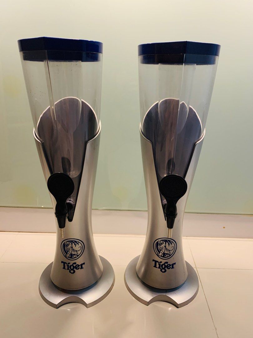 Tiger beer tower 3litre, Food & Drinks, Beverages on Carousell