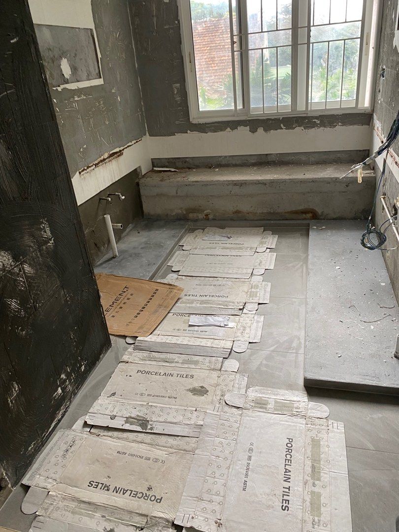 Tiler, cement screeding62863076161665114