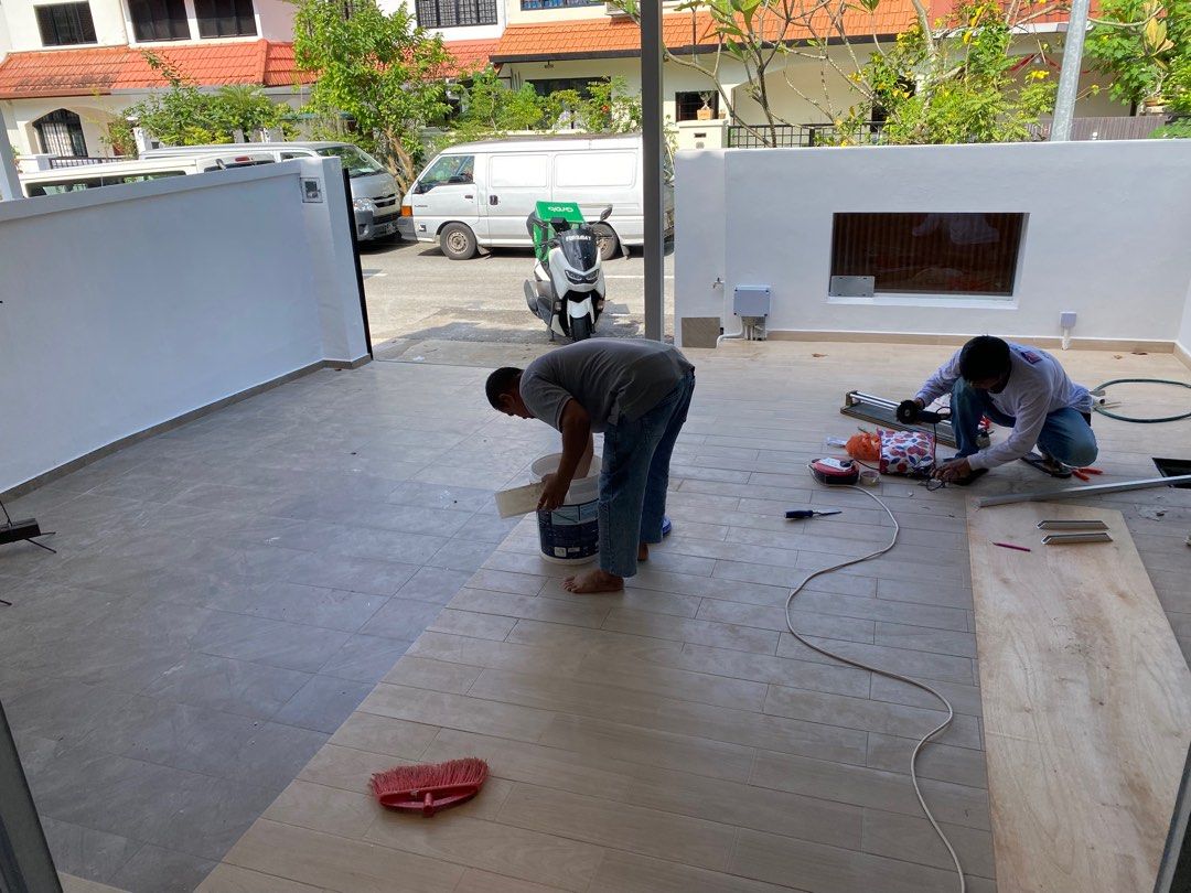 Tiler, cement screeding63109200253571118