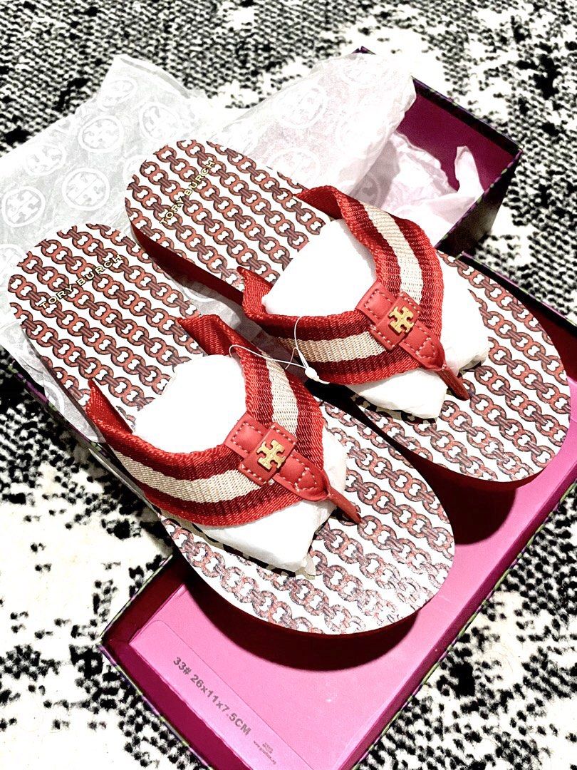 Tory burch sales gemini flip flop
