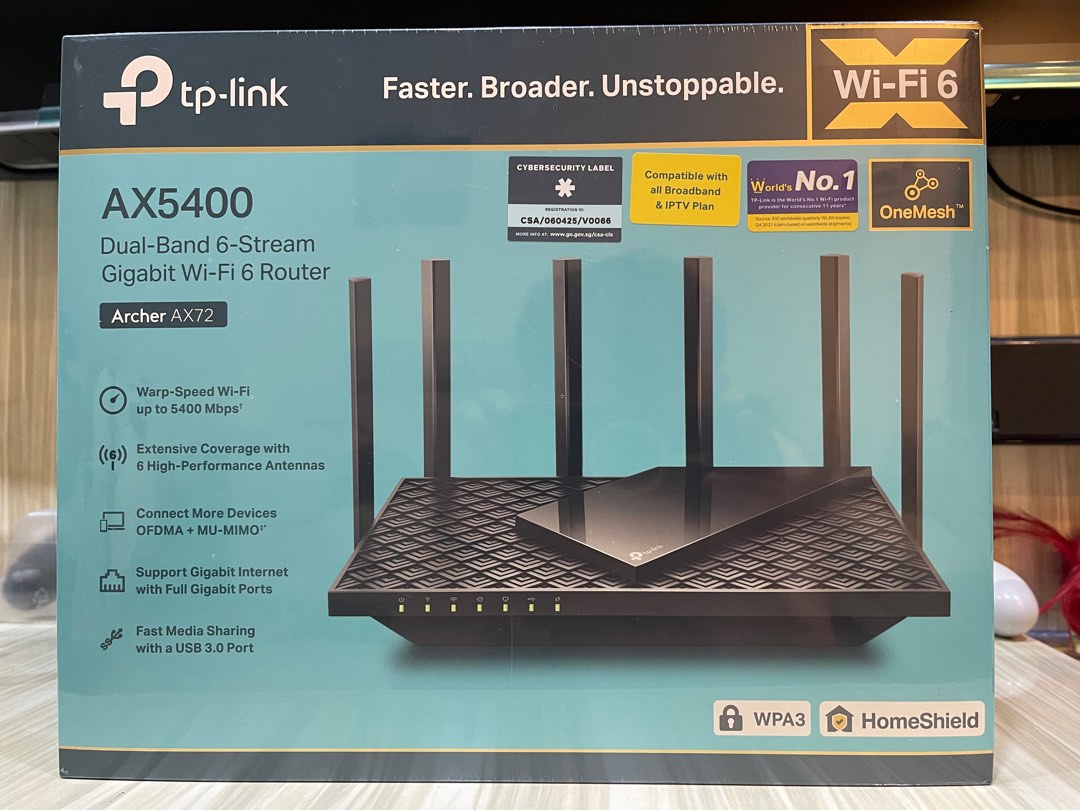 Acx5400 Router TP-Link AC5400 wifi6 Router, Computers & Tech, Parts & Accessories ...
