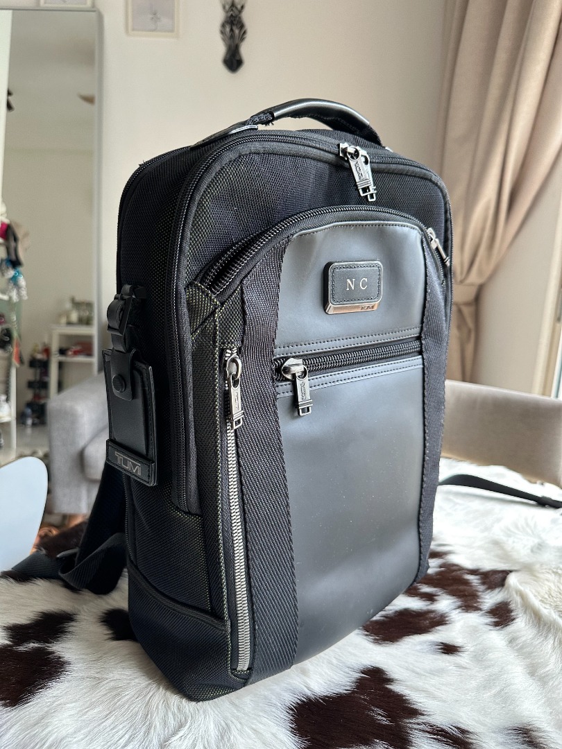 TUMI Alpha Bravo Davis Backpack Reflective Tundra Men s