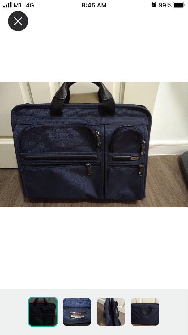 Tumi slim briefcase Japan limited edition, Men's Fashion, Bags