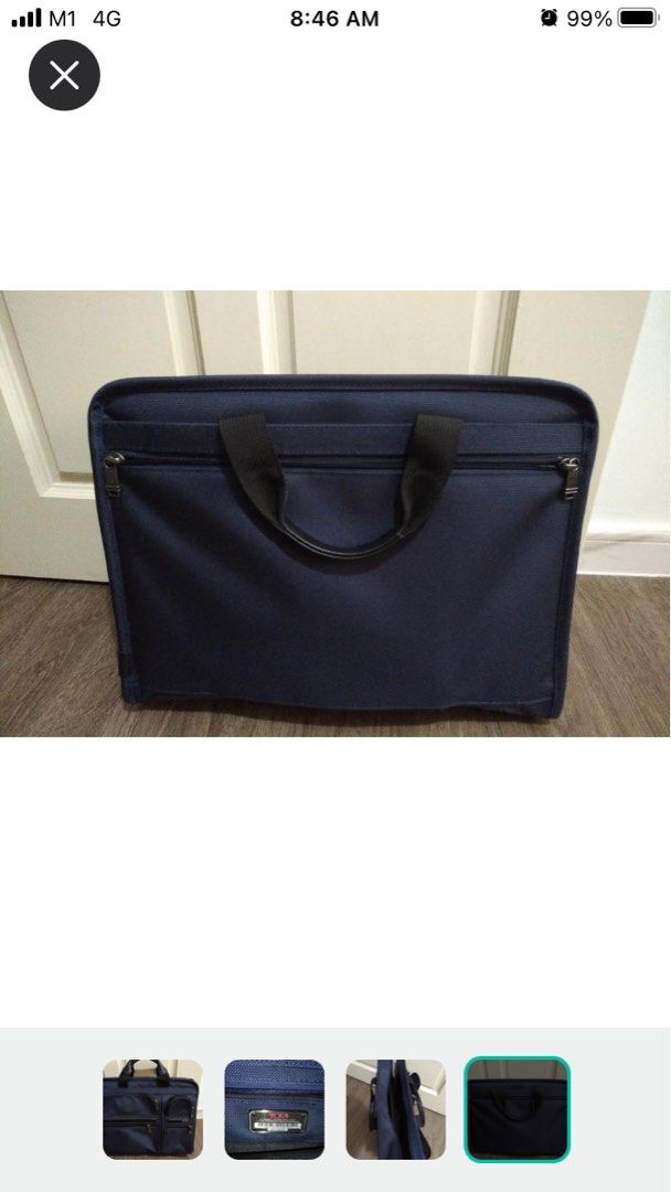 Tumi slim briefcase Japan limited edition, Men's Fashion, Bags