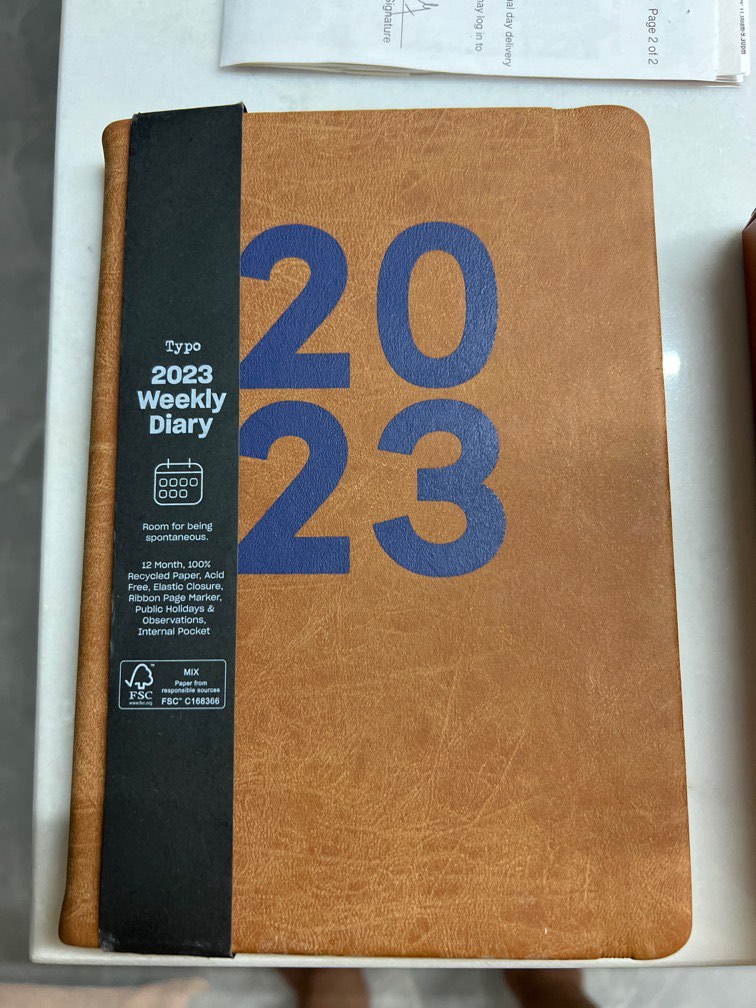 Typo diary, Hobbies & Toys, Stationery & Craft, Other Stationery