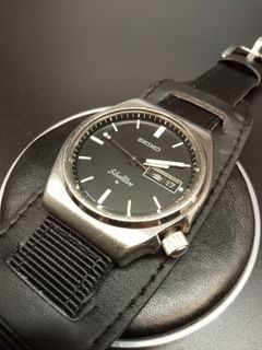 Very Rare! Vintage October 1977 Seiko 6306-8070 21J JDM Black, Automatic Wrist Watch