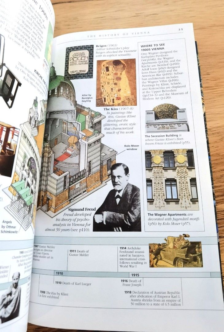 Vienna Country Travel Guide Map Book, Hobbies & Toys, Books & Magazines