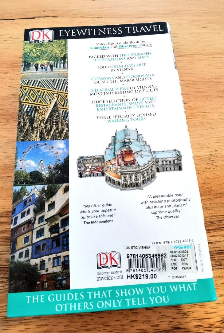 Vienna Country Travel Guide Map Book, Hobbies & Toys, Books & Magazines