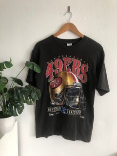 Vintage 1993 San Francisco 49ers Salem Sportswear Helmet Print T-Shirt Sz.L