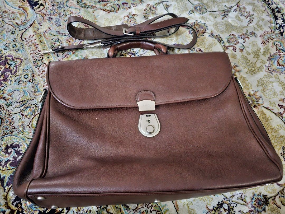 Vintage Bally briefcase, Men's Fashion, Bags, Briefcases on Carousell