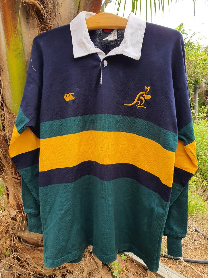 Vintage Canterbury Wallabies Spellout Rugby